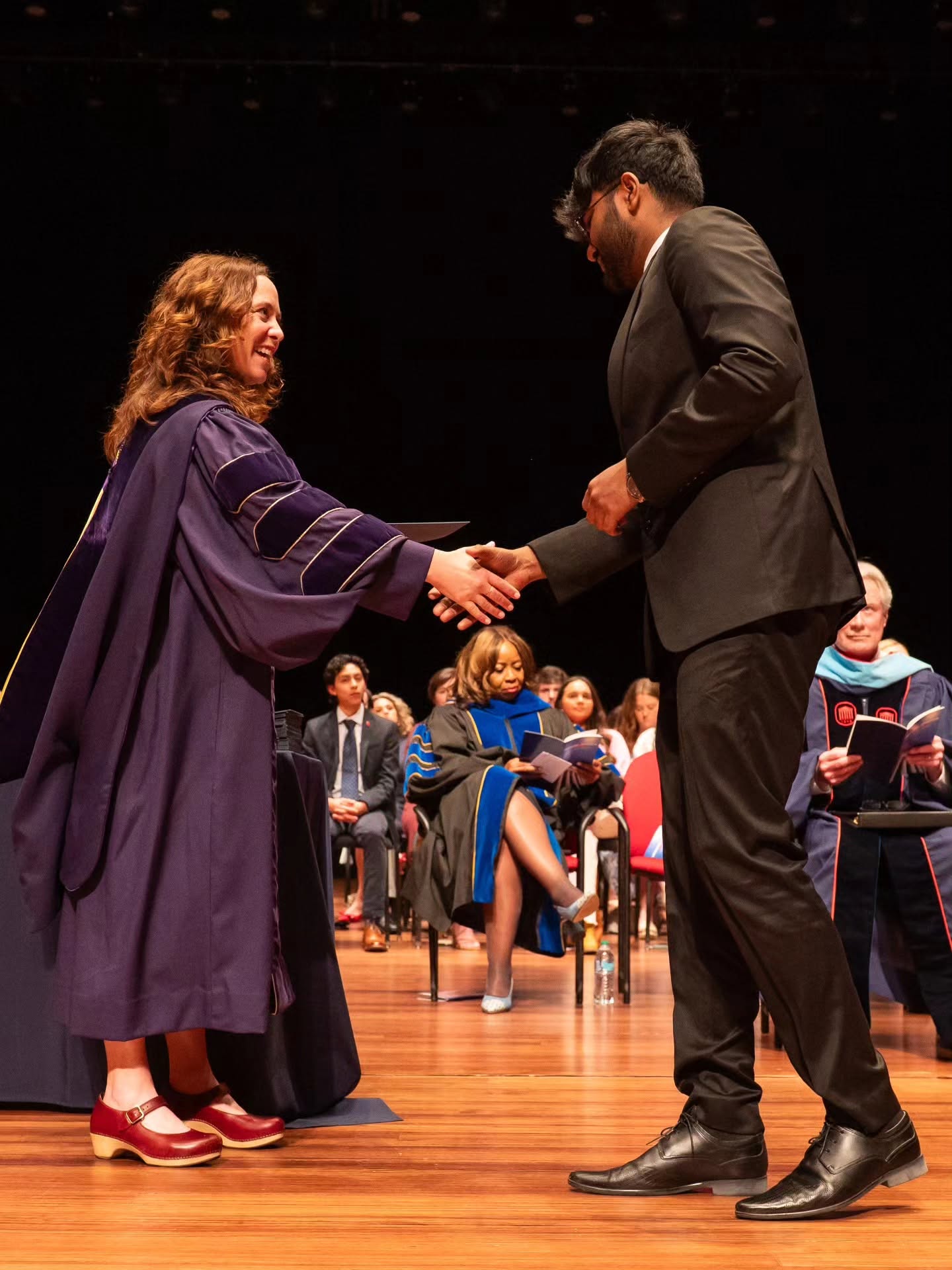 Shams Rahman at awards ceremony